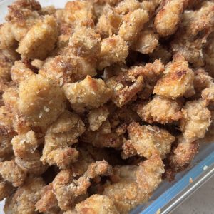 Oven-baked Popcorn Chicken