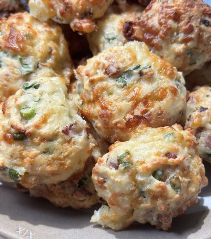 Cheese and Bacon Puffs