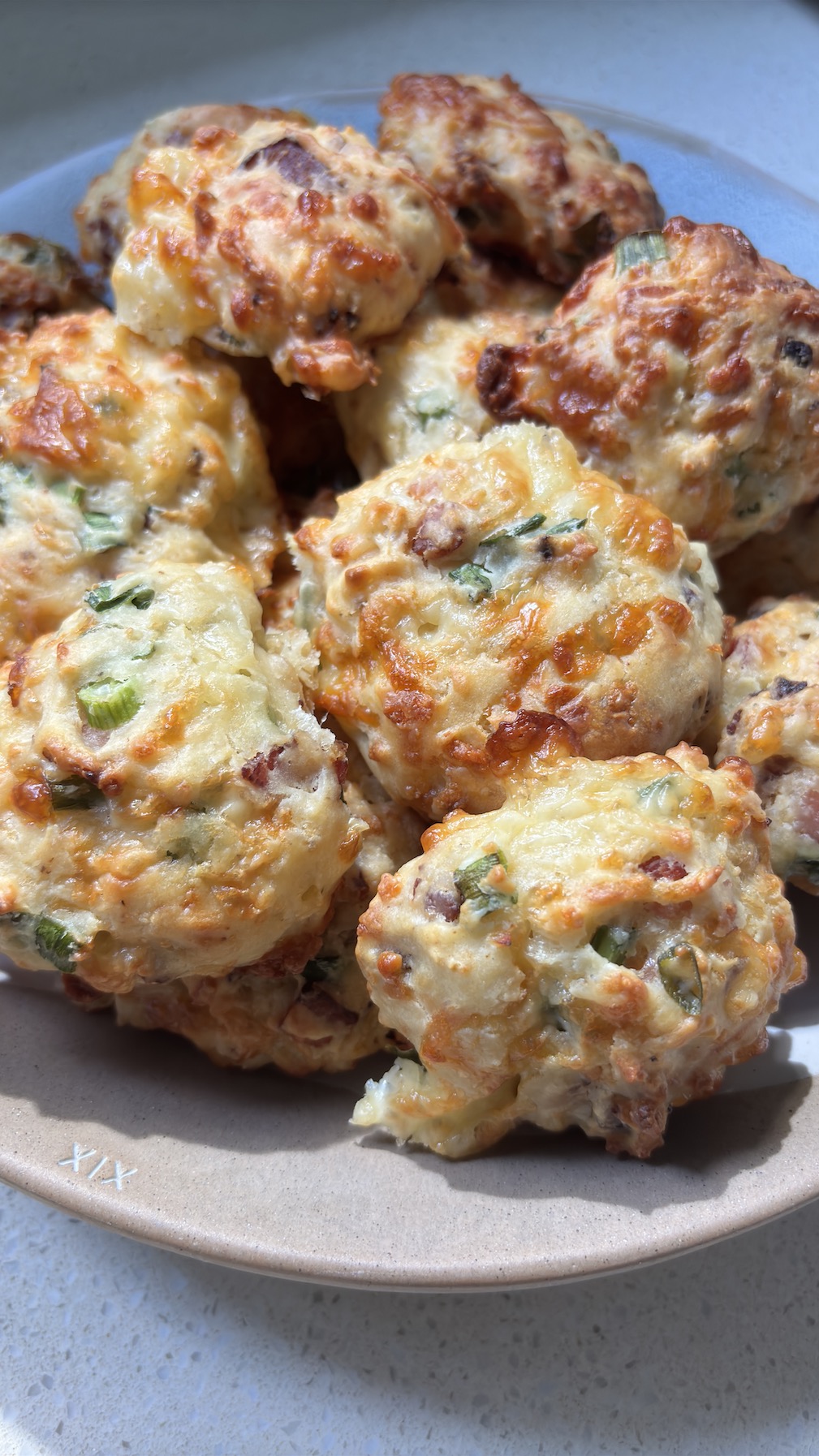 Cheese and Bacon Puffs