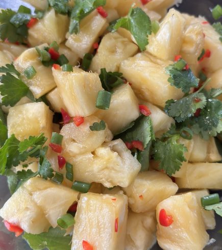 The Best Pineapple salsa
